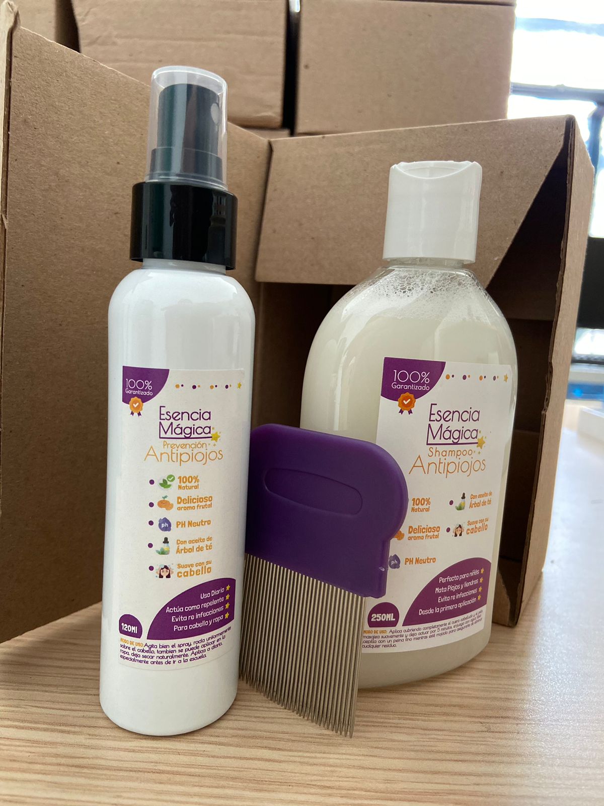 Esencia Magica Tratamiento antipiojos